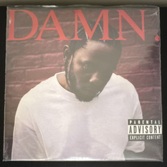 Kendrick Lamar DAMN. Vinyl LP Aftermath/Interscope B0026745-01 Parental Advisory
