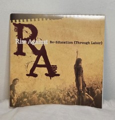 Rise Against Vinyl 7-inch Re-education (Through Labor) White Colored Vinyl