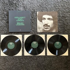 Keith Jarrett Solo Concerts Vinyl 3LP Box Set With Booklet 1973 ECM Records Jazz