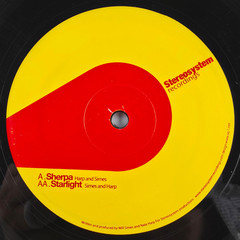 Harp and Simes – Sherpa / Starlight – 2002 Drum N Bass 12″ Single Vinyl Record