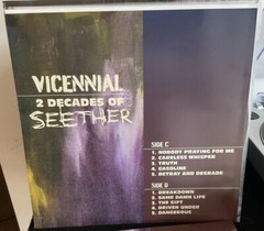 SEETHER Vicennial 2 Decades Of Seether 2LP VG++ OPAQUE PURPLE VINYL /1500 HYPE