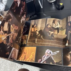 Vtg 1990 Led Zeppelin 12×12 Booklet Insert With Fold Out Center