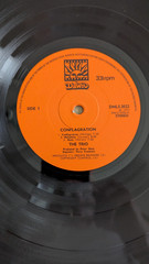 THE TRIO ‘CONFLAGRATION’ RARE MINT VINYL! DYNAMIC 70’S BRIT FREE JAZZ ON DAWN/UK