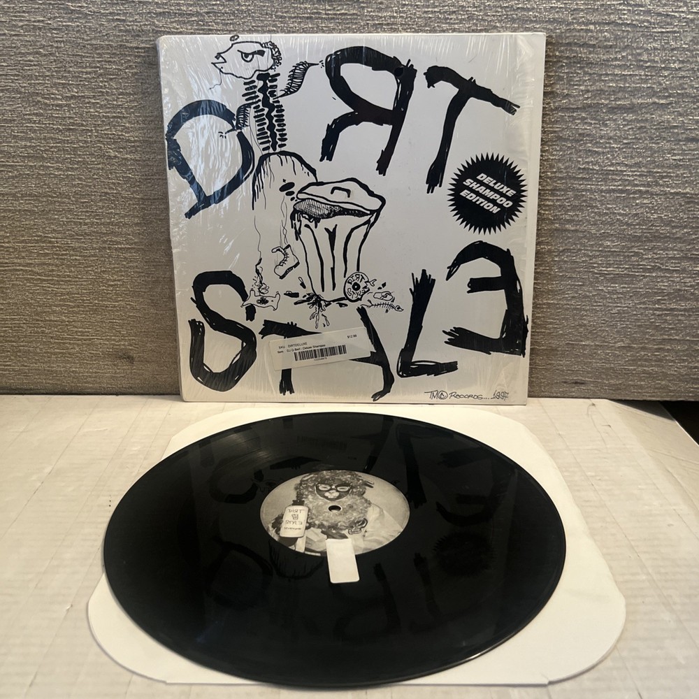 DJ Flare Dirt Style DELUXE SHAMPOO Edition 97 LP Vinyl Record Battle Tool Shrink