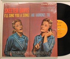 Skeeter Davis Lp I’Ll Sing You A Song/ And Harmonize Too On Rca Victor (shrink!)