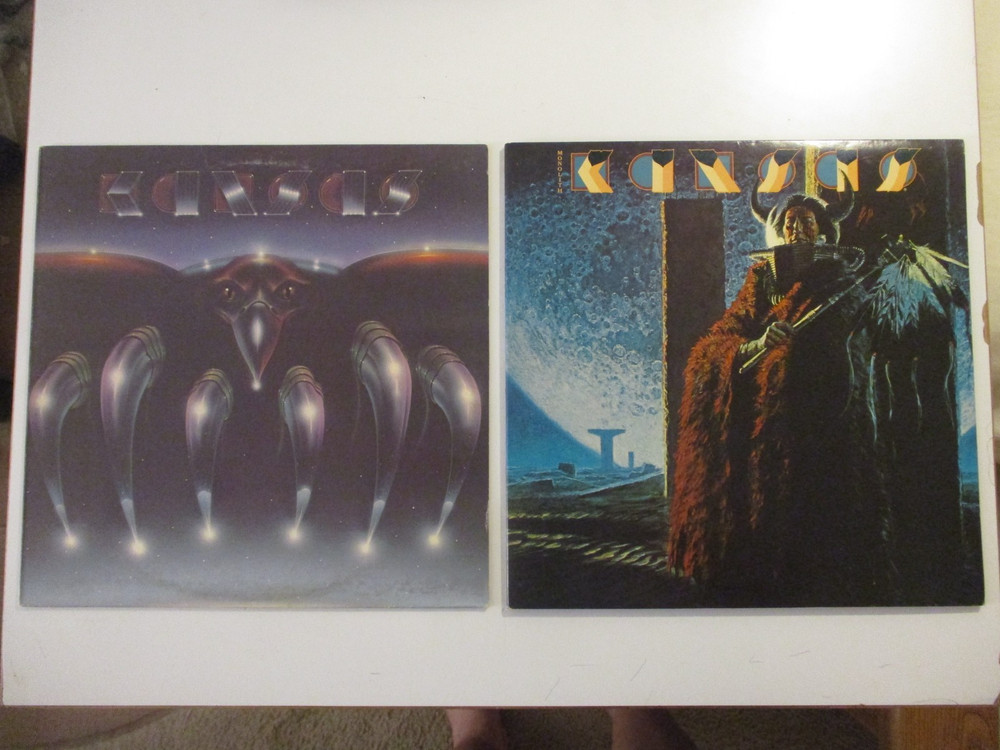 2 Kansas Vinyl LP’s – Monolith & Song for America – both Kirshner – both in VGC