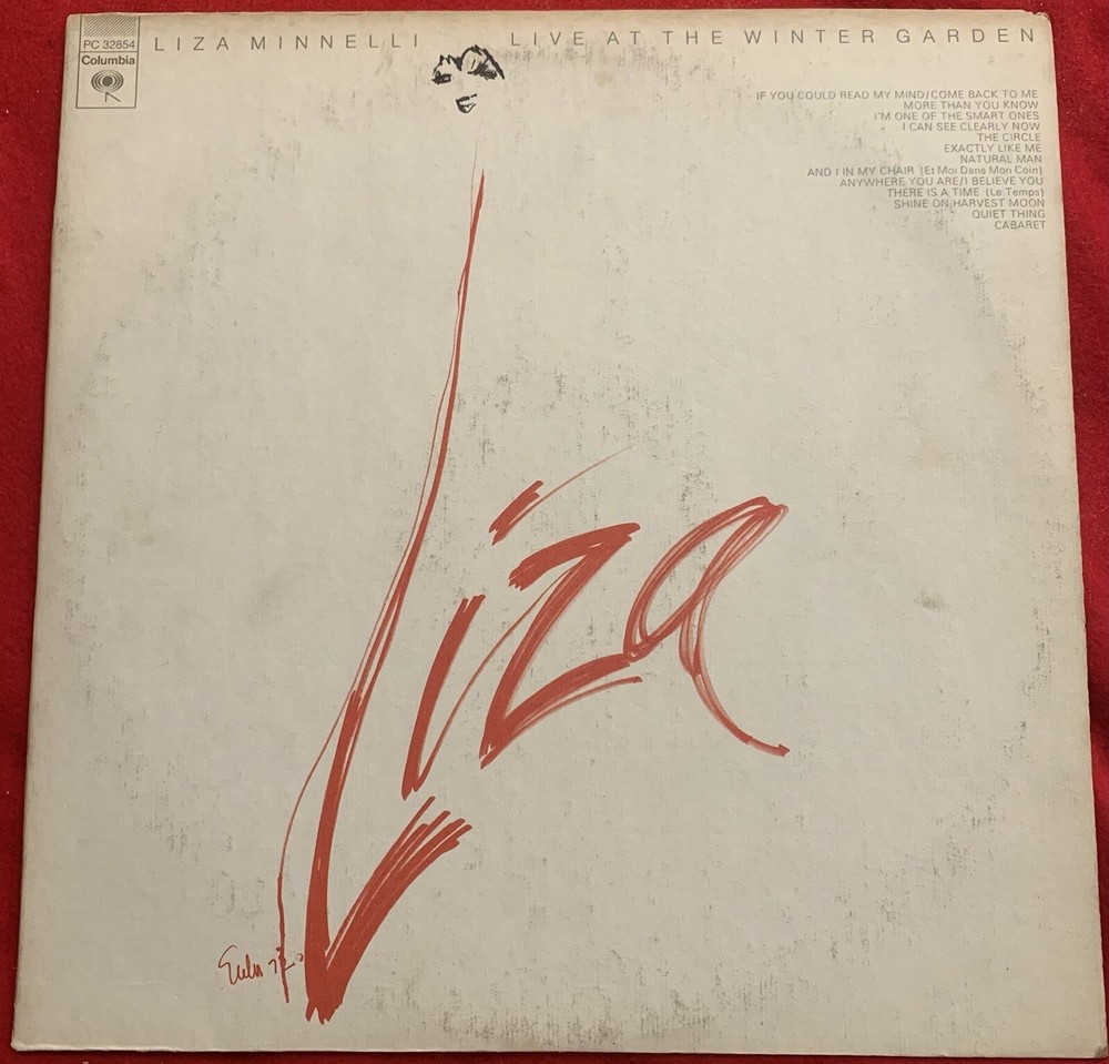 Liza Minnelli – Live At The Winter Garden 1974 Vinyl LP PC32854