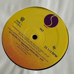 YAZ – Situation Maxi-Single Remix 12″ 1991 Sire Records Synth-Pop 33 RPM