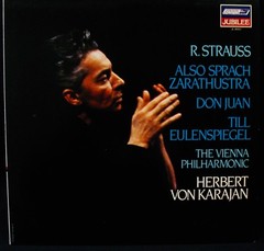 STRAUSS: Also Sprach Zarathustra-Don Juan-Von Karajan-LONDON #JL 41017 Near Mint