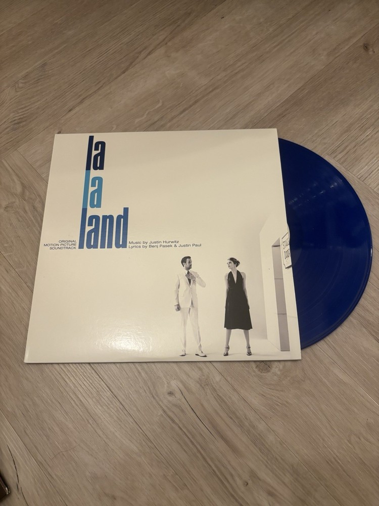 La La Land (Special Edition, Blue Vinyl, Interscope 2016, Rare