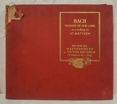 HEAR Bach Passion Of Our Lord According To St. Matthew Classical 12X 12″ 78 READ