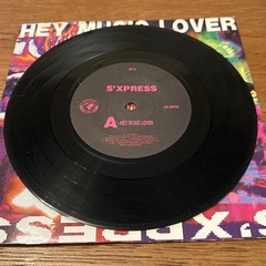 S’Express – Hey Music Lover – 7” Single – VGC
