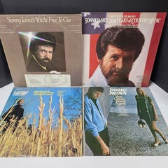 Sonny James Vinyl LP Lot 5 Albums Collection