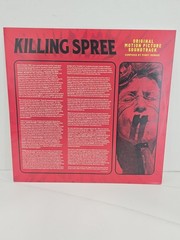 Killing Spree Horror Motion Picture Soundtrack Terror Vision Red Vinyl LP MINT