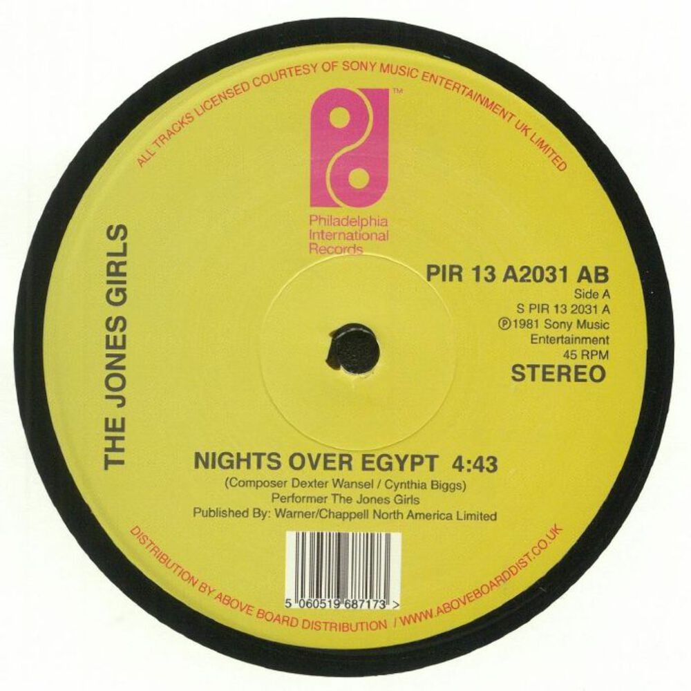The Jones Girls – Nights Over Egypt (12″)