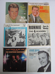1960s POP ROCK Lot Of 53 PICTURE SLEEVES 45 RPM No Records ALL PICTURED