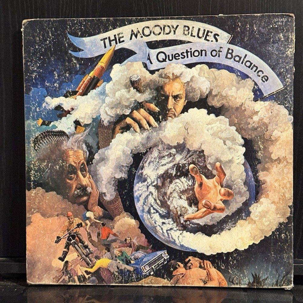 MOODY BLUES A Question of Balance 1970 Threshold US 1st Press THS 3 Question VG+