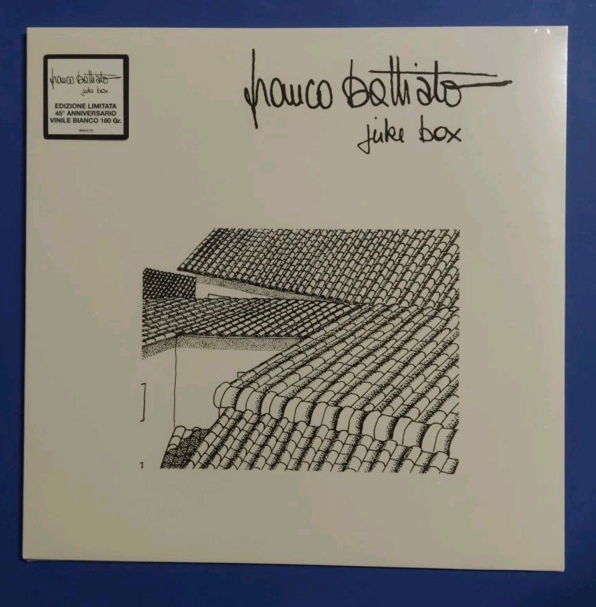 FRANCO BATTIATO JUKE BOX EDIZIONE LIMITATA LP VINILE BIANCO SIGILLATO 45° 180 Gr