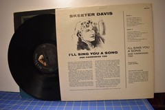 Skeeter Davis I’ll Sing You a Song and Harmonize Too LP RCA LPM- 2197 mono