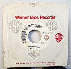 Rod Stewart – Reason To Believe – 1993 Warner Bros. Pop Rock 45 7″ Vinyl Single