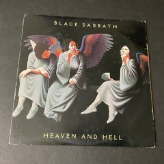 1980 BLACK SABBATH HEAVEN AND HELL Vinyl Lp BSK 3372 G/VG FULLY TESTED
