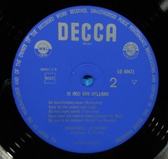 DRAAIORGEL “DE GOUWE” IK HOUVAN HOLLAN LP 10″ HOLLAND GREAT CONDITION! VG+/VG+!!