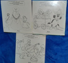 Jack Spratt Cock Robin Songs That Tell A Story Set of 3 Vinyl Records**SEE NOTES