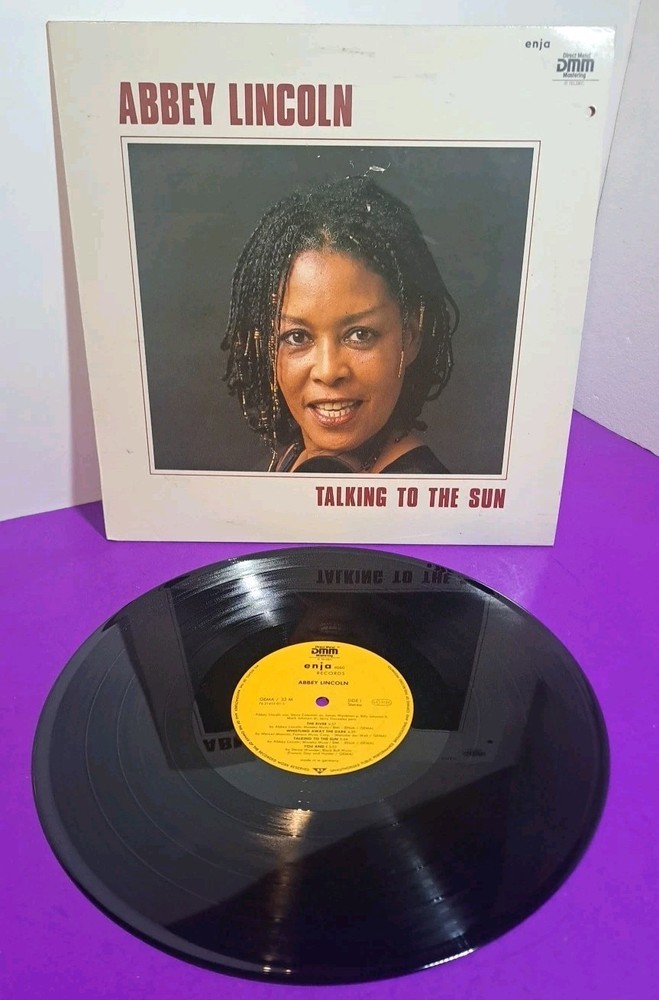Abbey Lincoln Talking To The Sun LP Vinyl 1984 Enja