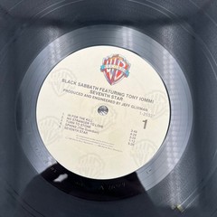 Black Sabbath Seventh Star LP VG Warner Bros 1-25337 1986 Tony Iommi Clean Vinyl