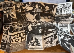 HYPE! Boxed Set SUB-POP 4×7” Vinyl Records NIRVANA Soundgarden MUDHONEY