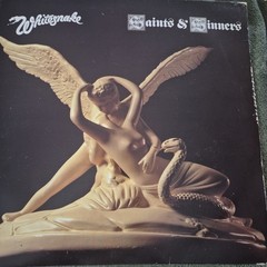 WHITESNAKE – Saints and Sinners – Vinyl LP Album – VG+/VG – Free UK Postage