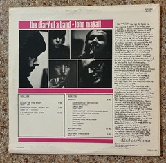 John Mayall The Diary Of A Band 1968 Vinyl LP London Stereo PS 570 VG+/VG