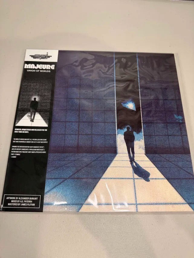Majeure – Union of Worlds LP Black Vinyl #142/200 SFI Recordings Limited NEW
