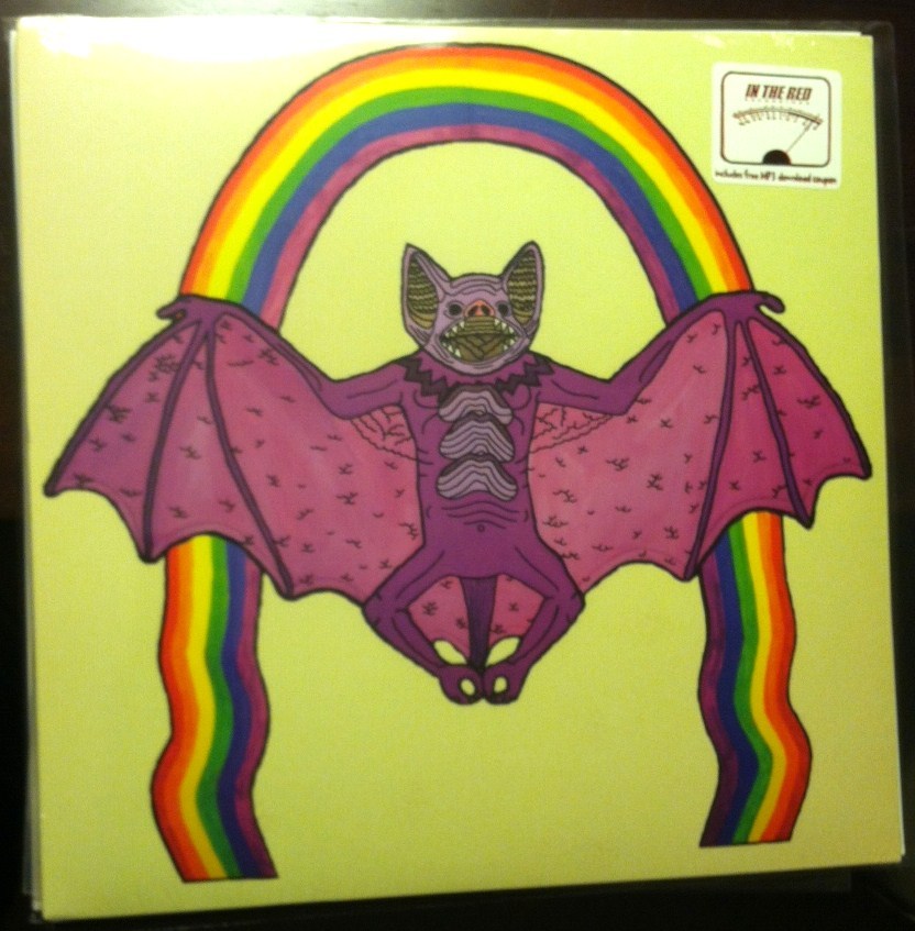 Thee OH SEES ‘Help’ LP coachwhips pink brown fuzz damaged bug Yikes OCS Netmen