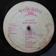 Screwdriver – No Mama (LP) (Fair (F)) – 3866369356