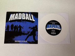 Madball “Rebellion” 7″ inch Record White Vinyl New York City Hardcore NEW 2012