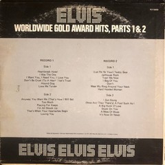 Elvis Presley – Worldwide Gold Award Hits, Parts 1 & 2 – 2xLP, Comp, Mono, RP –