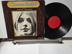 ROCK/POP/MARIANNE FAITHFULL 1965 GOOD LP LONDON MONO “AS TEARS GO BY’