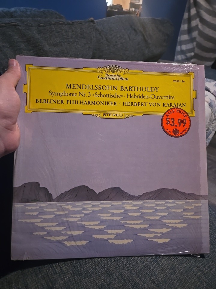 Mendelssohn Bartholdy Symphony No. 3 Schottische – Deutsche Grammophon EX