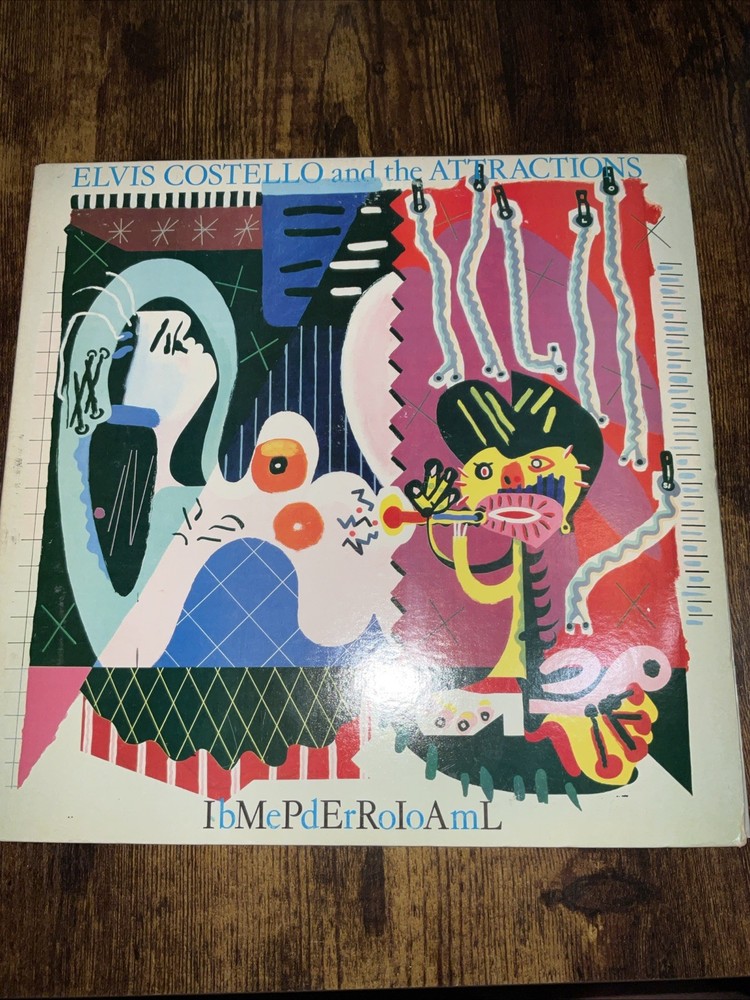 ELVIS COSTELLO & THE ATTRACTIONS Imperial Bedroom FC38157 LP Vinyl VG++ Sleeve