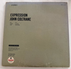 John Coltrane “Expression” Impulse 91288 ~ Gatefold ~ 1960’s Pressing VG++