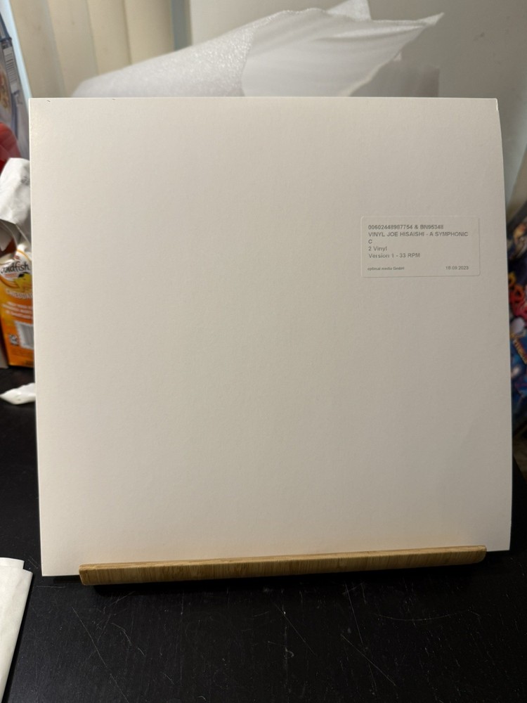 JOE HISAISHI Vienna Symphony No. 2 Vinyl 2LP Deutsche Grammophon Ghibli Anime