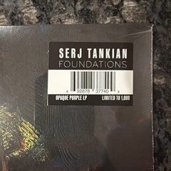 Serj Tankian Foundations Sealed Opaque Purple LP Colored Vinyl System Of A Down