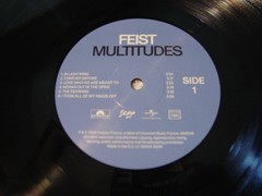 Feist Multitudes LP Polydor France 4848168 Czech Republic 2023 Excellent Disc
