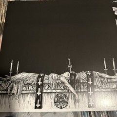 Black Witchery – Upheaval Of Satanic Might LP 2022 Osmose [Silver Marble] NEW