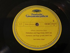 Johann Sebastian Bach, Karl Richter LP NM, Deutsche Grammophon #138 907