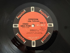 John Coltrane “Expression” Impulse 91288 ~ Gatefold ~ 1960’s Pressing VG++
