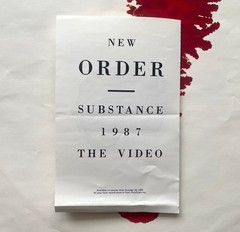 ORIGINAL Vtg NEW ORDER Album SUBSTANCE 1987 Record 1ST PRESS Vinyl 2Lp NEAR MINT