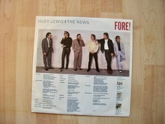 HUEY LEWIS & THE NEWS fore! Chrysalis OV 41534 orig 1986 + inner NM