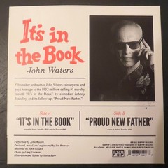 John Waters – It’s In The Book (7″, Single, Gol) (Mint (M)) – 4201271640